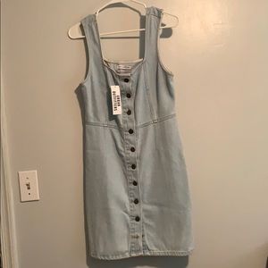 Urban outfitters denim overall dress size 6